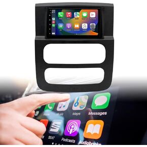 بيك اب شاحنة أندرويد ستيريو 7 "IPS شاشة تعمل باللمس 2G RAM 32G ROM الملاحة بناء في carplay اللاسلكية أندرويد السيارات استبدال الكاميرا المجانية ل 2002 2003 2004 2005 2006 دودج رام in Kuwait