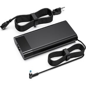200W 10.3A AC Adapter Laptop Charger Replacement for HP Omen 15 17 Pavilion HP Zbook 15 17 Gaming 15 17 Envy 15 2020 TPN-DA10 ADP-200HB B TPN-LA21 TPN-LA20 L00818-850 L73385-001 L00895-003 Power Cord