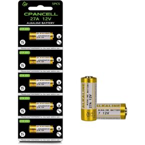 27A 12V Alkaline Batteries A27S MN27 L828 A27 12Volts Battery 5PCS