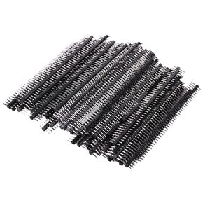 40pcs 2.54mm 40pin Breakaway PCB Board Male and Female Header Connector for Arduino Shield (20pcs Male+20pcs Female)