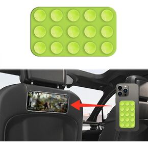 Silicone Suction Phone Case Adhesive Mount, Suction Phone Case Mount, Non Slip Suction Cup Phone Mount, 2.87″ x 1.65″ Strong Grip Holder for Selfies & Videos for Cell Phone (k1-purple) in Kuwait