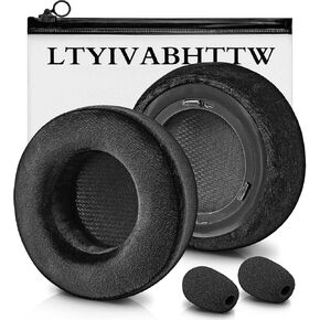 Virtuoso XT Earpads - Compatible with Virtuoso RGB Wireless SE Gaming Headset, with Microphone Foam I Thicker Memory Foam Replacement Ear Cushion (Velour)