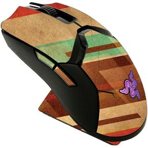 MightySkins Skin Compatible with Razer Viper Ultimate - Abstract Wood | Protective, Durable, and Unique Vinyl Decal wrap Cover | Easy to Apply, Remove, and Change Styles | Made in The USA