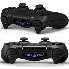 Pair of LED Light Bar Vinyl Decal 2PCS Sticker Cover Skins for PS4 Controllers