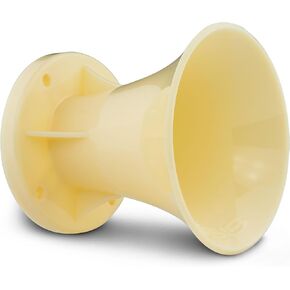 DS18 PRO-HPR 2" Throat Bolt On Horn No Holes No Paint Raw - Throat Diameter 2" - Exit Horn Waveguide Reinforced Plastic Construction (ABS) - Fit Compression Drivers 4 Bolt Connections