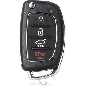 Key Fob Replacement Compatible with 2014-2017 Hyundai Sonata Keyless Entry Remote 4-Btn FCC ID - TQ8-RKE-4F16 (1-Pack