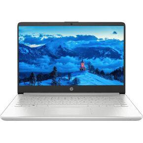HP Premium 14'' HD IPS Laptop, Intel 11th Gen i3 Processor Up to 4.10GHz, 12GB Memory, 128GB SSD, Ultra-Fast WiFi, HDMI, Windows 11, Dale Silver(Renewed)