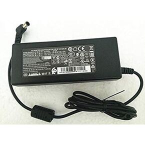 New AC Adapter 65W 19V 3.42A for DA-65G19 ADP-65JH AB PA-1650-68 LG LED 34UM65 22CV241-B E2742V 29EB73 29EA73 29EA73-P 22CV241-W M2280D-PU M2280D M2080D LCAP39 N225WU M2380D M2380D-PU M2380DF + Cord
