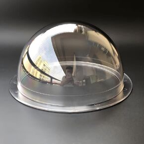 7 Inch Clear Camera Dome Cover Thickened Polycarbonate Transparent Hemispheres Security Camera Protective Cover Lens Protection Cover Skylight Window 7" Dia x 3.6" H 180x93.4mm
