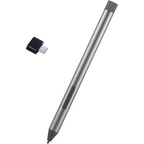 Digital Pen 2 with Window Ink Compatible with Lenovo Digital Pen 2, Compatible with Lenovo IdeaPad Flex 5, Digital Pen 2 Compatible for Yoga 6/7/9, ThinkBook (Black) Type-C Convertor