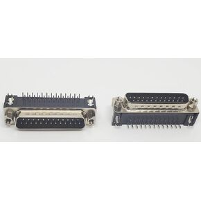 PC Accessories - Connectors Pro 10-Pack DB25 Male Right Angle PCB Mount Connector, 90 Degree D-Sub 10-PK