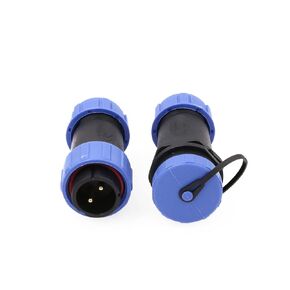 SP21 9 Pin Back Nut Welding Electric Waterproof Connector Male and Female Panel Mount Plug Socket Aviation Circular Power Cable Wire Connector