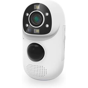 V380pro PIR Battery 5200mAh WiFi Camera Indoor 360-degree IP Camera 1080P Home Security Camera Motion Tracking Super IR Night Vision Motion
