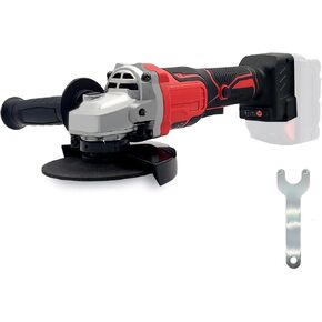 Cordless Angle Grinder for Milwaukee 18V Battery 48-11-1850, 11000 RPM Electric Brushless Motor, 3 Variable Speeds Grinders 4-1/2" Angle Grinder for Cutting, Griding, Polishing (Tool Only)