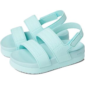 REEF Little Kids' Water Vista Platform Sandal, Water Friendly, Adjustable Velcro Strap