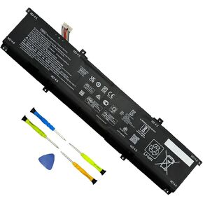 FZ06XL Laptop Battery Replacement for Hp Spectre x360 2-in-1 Envy 16-h0011TX 16-f0035nr 16-h0006TX 16 h0112nr 16-h0795ng 16-h0018TX 16-f1075ng M47636-2C1 M47636-2D1 M48025-005