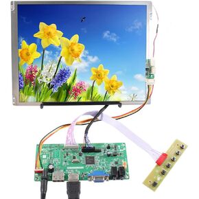 10.4 inch 800x600 4:3 TFT LCD Screen and HDMI DP VGA LVDs Controller Board, for Vide Gaming Display