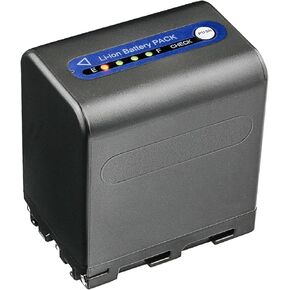 Kastar 4-Pack NP-QM91D Battery 7.4V 5500mAh Replacement for Sony CCD-TRV338 CCD-TRV350 CCD-TRV408 CCD-TRV418 CCD-TRV428 CCD-TRV438 CCD-TRV608 CCD-TRV730 CCD-TRV740 CCD-TRV748 CCD-DVD100 Camcorder