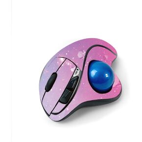 MightySkins Skin for Logitech M570 Wireless Trackball Mouse - Pink Diamond | Protective, Durable, and Unique Vinyl Decal wrap Cover | Easy to Apply, Remove, and Change Styles | Made in The USA