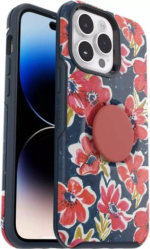 OtterBox + Pop Symmetry Series Case for iPhone 14 Pro (Only) - Non-Retail Packaging - Flowerama in Saudi Arabia