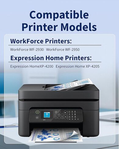 202XL Black Ink Cartridges 3-Pack Remanufactured Replacement for Epson 202 XL T202 T202XL Work for Expression Home XP-5100 XP5100 Workforce WF-2860 WF2860 Printer (High Capacity) in Saudi Arabia