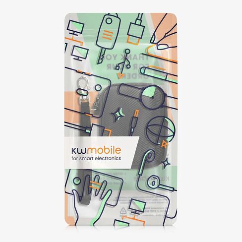 kwmobile Hard Case Compatible with Samsung Portable SSD T7 Shield - Case for Carrying Portable SSD Drive - Black in Saudi Arabia