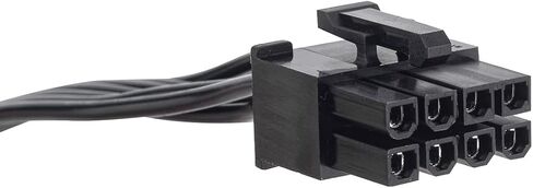 كابل PSU 8 Pin إلى 4+4 Pin CPU، كابل EPS ذكر إلى ذكر لإمدادات الطاقة المعيارية التركيز الموسمي 28 بوصة أسود in Kuwait