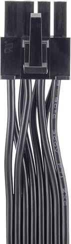 كابل PSU 8 Pin إلى 4+4 Pin CPU، كابل EPS ذكر إلى ذكر لإمدادات الطاقة المعيارية التركيز الموسمي 28 بوصة أسود in Kuwait