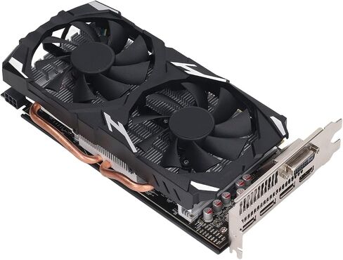 بطاقة رسومات VBESTLIFE RX580 سعة 8 جيجابايت، GDDR5، 256 بت، PCI Express 3.0 x16، 1284/7000 ميجاهرتز، 7680x4320، بطاقة فيديو للألعاب مع منافذ DVI و3DP (RX580 8GB GDDR5 256BIT) in Saudi Arabia