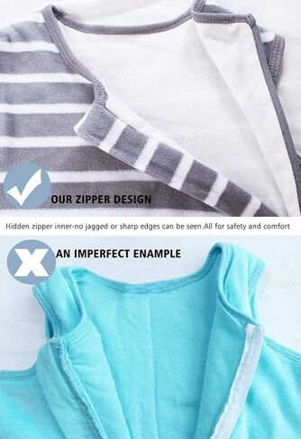 All Season Infants Baby Sleep Sack swaddles 0-36months Sleep Bag Sleeveless Warm Soft Wearable Blankets Tog1.5 in Saudi Arabia
