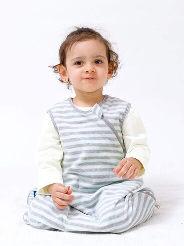 All Season Infants Baby Sleep Sack swaddles 0-36months Sleep Bag Sleeveless Warm Soft Wearable Blankets Tog1.5 in Saudi Arabia
