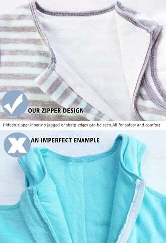 All Season Infants Baby Sleep Sack swaddles 0-36months Sleep Bag Sleeveless Warm Soft Wearable Blankets Tog1.5 in Saudi Arabia
