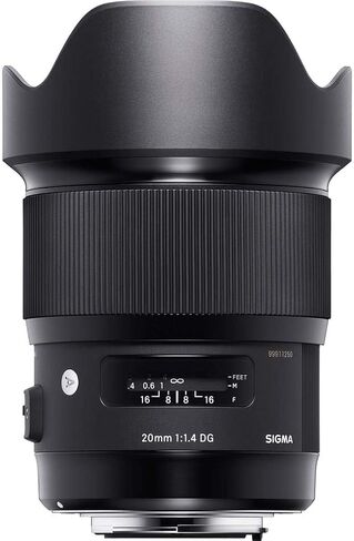 عدسة 20 مم F1.4 Art DG HSM لكاميرا Sony E (متجددة) in Saudi Arabia