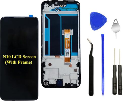 شاشة LCD رقمية تعمل باللمس مع قطع غيار إطار الإسكان لـ One Plus Nord N10 5G BE2029 BE2028 BE2026 BE2025 BE20299 6.5 بوصة + أدوات in Kuwait
