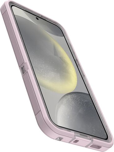 OtterBox Samsung Galaxy S24 Defender Series XT Clear Case - DARK SIDE (Clear/Black), screenless, rugged, lanyard attachment in Saudi Arabia
