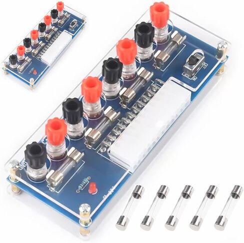 لوحة نقل ATX XH-M229 24 Pin Benchtop Power Board، وحدة طاقة الكمبيوتر المكتبي، لوحة محول محول الطاقة لمنفذ ATX تدعم 3.3 فولت/5 فولت/12 فولت/-12 فولت (قطعتان) in Saudi Arabia