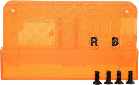 Retro Case Compatible with Flipper Zero Wi-Fi Dev Board V1 ESP32-S2 GPIO Pin Cover USA Made (Orange) in Saudi Arabia