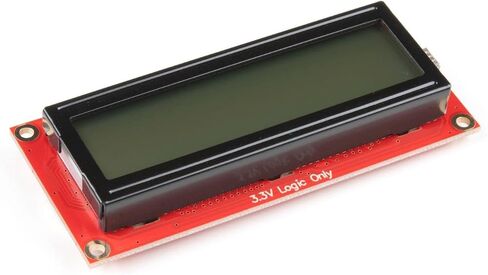 SparkFun 16x2 SerLCD - إضاءة خلفية RGB (Qwiic) - متوافقة مع شاشة Arduino LCD للتواصل عبر Serial I2C وSPI 3.3V in Saudi Arabia