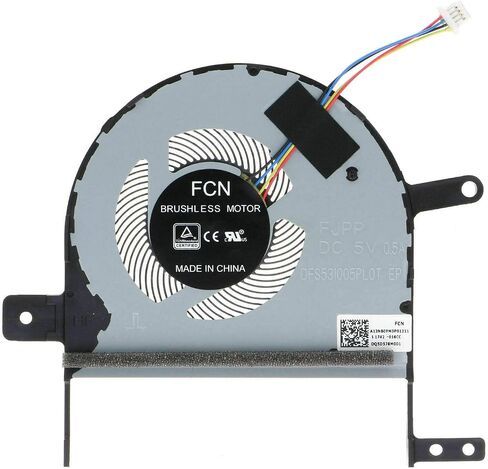 New CPU Cooling Fan for ASUS S510U X510U X510UQ X510UAR S510UQ S510UA F510U S5100 S5100U S5100U, p/n: DFS531005PL0T FJPP in Saudi Arabia