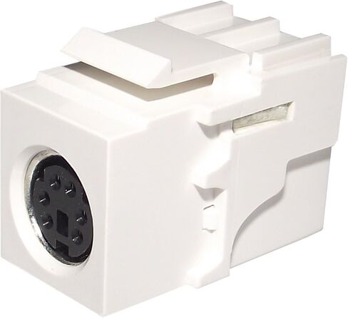 شاكسون كيستون إدراج 6 دبوس ميني دين (PS2) مقرنة F / F (BM303W-6MD-B) in Kuwait