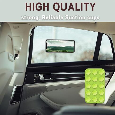 Silicone Suction Phone Case Adhesive Mount, Suction Phone Case Mount, Non Slip Suction Cup Phone Mount, 2.87″ x 1.65″ Strong Grip Holder for Selfies & Videos for Cell Phone (k1-purple) in Kuwait