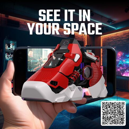 كمبيوتر مكتبي للألعاب Cooler Master Sneaker X - Intel i5 14600K - NVIDIA GeForce RTX 4060 TI - 32 جيجابايت DDR5 - 2 تيرابايت M.2 NVMe SSD - WiFi - Windows 11 in Saudi Arabia