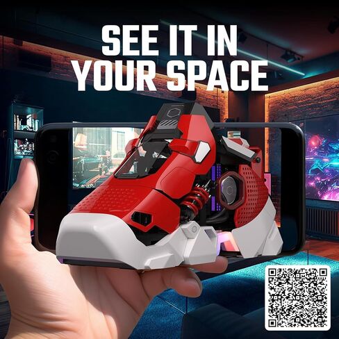 كمبيوتر مكتبي للألعاب Cooler Master Sneaker X - Intel i5 14600K - NVIDIA GeForce RTX 4060 TI - 32 جيجابايت DDR5 - 2 تيرابايت M.2 NVMe SSD - WiFi - Windows 11 in Kuwait
