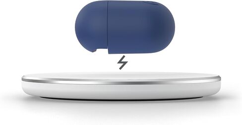 حافظة Speck AirPods Pro - لأجهزة Apple AirPods Pro الجيل الأول وAirPods Pro الجيل الثاني - طلاء متين ناعم الملمس مع حلقة تثبيت - أزرق ساحلي in Saudi Arabia