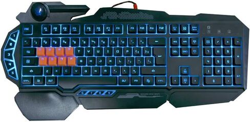 BLOODY B188 8-Key Light Strike (LK) Optical Mechanical Gaming Keyboard – Tri-Color LED Backlit – Smooth/Linear Black Switch in Saudi Arabia