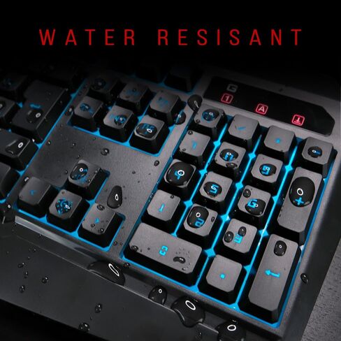 BLOODY B188 8-Key Light Strike (LK) Optical Mechanical Gaming Keyboard – Tri-Color LED Backlit – Smooth/Linear Black Switch in Saudi Arabia
