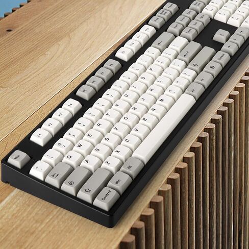 YIMAGUJRX 122 Keycaps Vintage Theme XDA Profile PBT Dye Sublimation ANSI Layout مجموعة أغطية مفاتيح مخصصة لـ 60% 80% 90% 100% لوحات المفاتيح الميكانيكية المخصصة in Kuwait