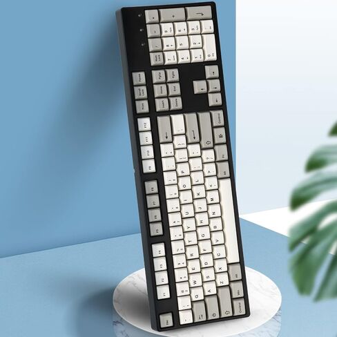 YIMAGUJRX 122 Keycaps Vintage Theme XDA Profile PBT Dye Sublimation ANSI Layout مجموعة أغطية مفاتيح مخصصة لـ 60% 80% 90% 100% لوحات المفاتيح الميكانيكية المخصصة in Kuwait