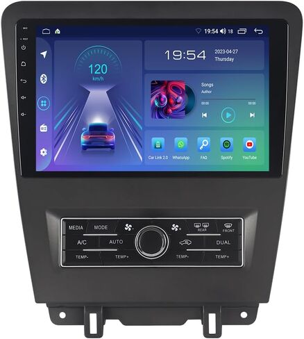 ASURE Car Stereo Radio Upgrade for Mustang 2010-2014,10.1 inch 4Core 2G+32G Android System GPS Navigation Head Unit with Wireless Carplay,Android Auto,1280x720 HD Touchscreen Multimedia Player in Saudi Arabia