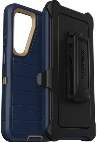 OtterBox Defender Series Pro Rugged Carrying Case (Holster) Samsung Galaxy S23 Smartphone - Blue Suede Shoes - Drop Resistant, Dirt Resistant Port, Scrape Resistant, Bump Resistant, Wear Resistant, Te in Saudi Arabia
